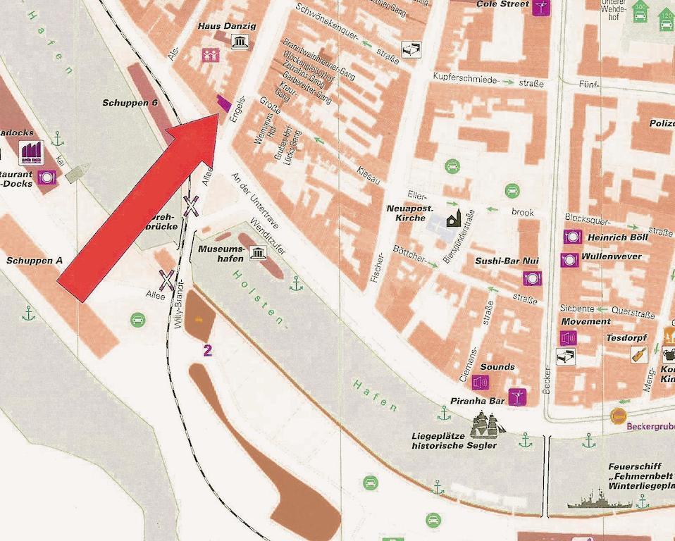Likedeeler Am Stadthafen Lubeka Pokój zdjęcie